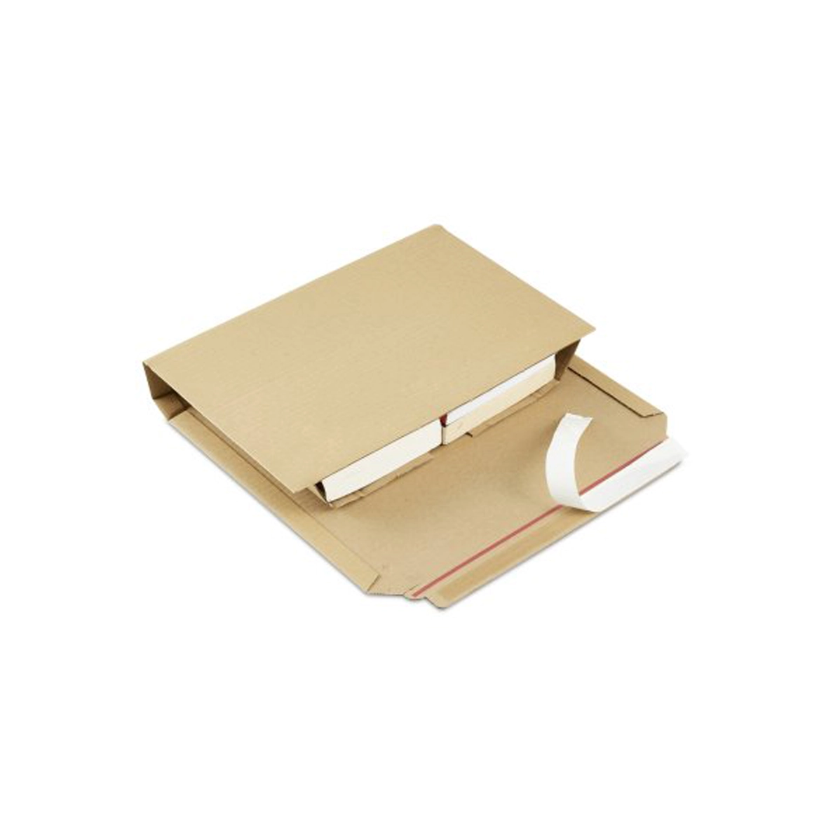 verpacking Buchverpackung 500 Stück selbstklebend für A4, 310 x 250 x
