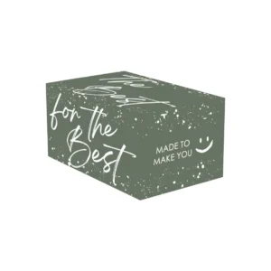 Kerstpakketdoos, the best, groen