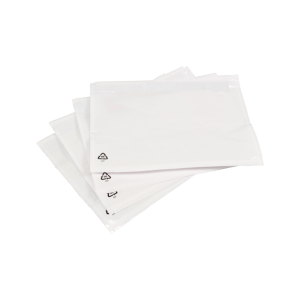 witte paklijst envelop zonder bedrukking