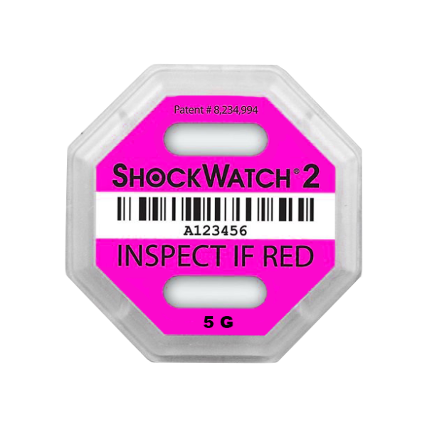 Schokindicator 5G Roze ShockWatch®2